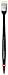 da Vinci Hog Bristle Series 7057 Maestro 2 Artist Paint Brush, Straight Edge Spalter with Red Handle, Size 30