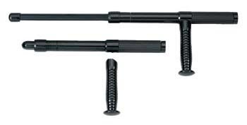 21'' BLK ALUM EXPANDABLE BATON W/ SIDE HANDLE