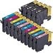 Ink-Tank 14pk Remanufactured Ink for Epson Artisan 700, 800 Printers
