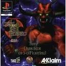 ADVANCED DUNGEONS AND DRAGONS IRON AND BLOOD WARRIORS OF WARCRAFT THE DARK SIDE OF 3-D FIGHTING (SONY PLAYSTATION CD-ROM VIDEO GAME VERSION, CD-ROM ONLY, RARE AND HARD TO FIND VIDEO GAME)