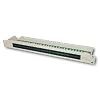 DIGITUS 19 ISDN Patch Panel, Kat. 3, 50 x RJ45, lichtgrau VE=1