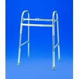 Adult Single Button Folding Walker