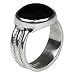 NOVICA Men's onyx ring, 'Dream Guide'