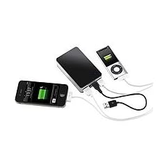revolt Powerbank mit 6600 mAh f�r iPod, iPhone, Handy, Player