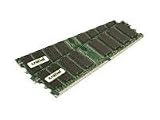Crucial - Memory - 1 GB ( 2 x 512 MB ) - DIMM 184-pin - DDR - 333 MHz / PC2700 - CL2.5 - 2.5 V - registered - ECC