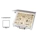Art Bin 15 Inch by 14 Inch by 3-1/2 Inch Super Satchel Single Compartment Box