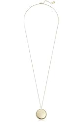 Vince Camuto Round Pendant Necklace, 34"