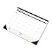Nonrefillable 16-Month One-Color Monthly Desk Pad Calendar, 22 x 17