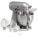 KitchenAid Artisan stand mixer, METALLIC SILVER.