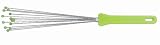 WMF Silicone 12-1/2 Inch Ball Whisk with Green Handle