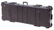 SKB ATA 76-Note Keyboard Case with Wheels TSA Locking Trigger Latch