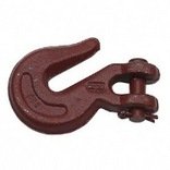 COOPERTOOLS T9501624 HOOK CLEVIS GRAB 3/8'' RED