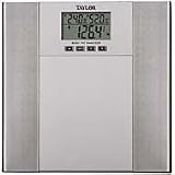 Taylor Scales 5568F Body Fat -Body Water Scale In Silver and Stainless Steel