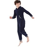Hooded Fleece All-in-One with Stay New™