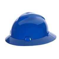 Hard Hat with Staz-On Suspension, Blue On Sale