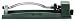Tools & Hardware : MELNOR GARDENA 261A "ACE" OSCILLATOR SPRINKLER 2800 Sq. Ft.- POLY BASE