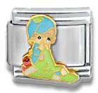 Clearly CharmingLove Covers All (Boy)Precious Moments Italian Charm Bracelet Link
