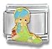 Clearly CharmingLove Covers All (Boy)Precious Moments Italian Charm Bracelet Link