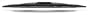 PIAA 93355 Super Sporza Silicone Wiper Blade with Black Spoiler - 22"