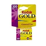 35mm Gold Color Multipack Film, 36 Exposures, 200 ASA (KOD6034003) Category: Instant Film