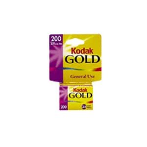 Kodak 135 Film Gold Card Bright, 200 ASA, GB135-36C - 36 Exposure by 