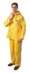 Condor 1FBB6 Rainsuit, 3 Pc, PVC/Poly, 5XL
