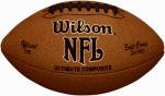 Wilson F1845 NFL Ultimate Composite Game Football (Official Size)