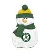 Oakland Athletics 22" Plush Snowman Pillow - MLB Baseball