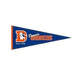 <b>Denver Broncos Throwback Wool Blend Pennant</b>