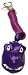 Chompers Purple Monster Keychain by Basic Fun