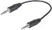 2.5mm 4C Plug to 3.5mm Stereo Plug Adapter 6"