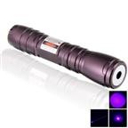 300mW 405nm Waterproof Adjust Focus Violet Purple Blue Laser Pointer Pen