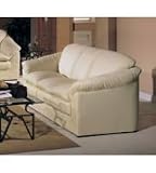 Metropolitan Ivory Regenerated Leather Match Sofa by Acme - 5515