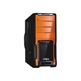 MS-Tech CA-0220 Midi Tower PC-Geh�use ATX schwarz/orangevon "MS-Tech"