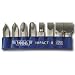 Vim Products VIMIMPACT-8-03 8 Piece Impact Driver Quality S2 Bit Set