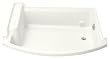 KOHLER K-1036-H2-0 BodySpa Eight-Jet System, Alcove Footbath, White