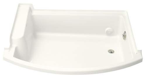 KOHLER K-1036-H2-0 BodySpa Eight-Jet System, Alcove Footbath, White
