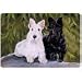   - Scottie Dog Scottish Terriers Pet Placemat Feeding Mat