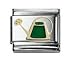 Jewelry : Watering Can Green Classic Enamel, Italian Charm by Nomination Charms