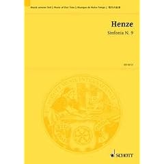 Sinfonia N. 9: f�r gemischten Chor und Orchester. gemischter Chor (SATB) und Orchester. Studienpartitur. (Musik unserer Zeit)