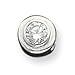 Sterling Silver 6mm CZ Round Slide - JewelryWeb Sterling Silver 6mm CZ Round Slide - JewelryWeb