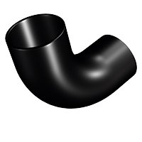 Dust Collection 2 1 2 Elbow Connector by Peachtree Woodworking