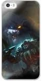 ZAE Made Phone Case with Free Screen Protector [Tempered Glass] Rengar (League Of Legends) Cover White Case for iPhone 5 5S SE BBF-54752