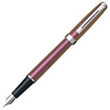 Sheaffer Prelude Chameleon Radiant Magenta Nickel Trim Fountain Pen Fine Nib