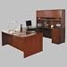 Desk Shell, Rectangular, 72x36x29, Cherry (LLR60902)