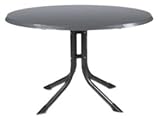 MWH - Moebel Ideen Klapptisch 100cm O graphit
