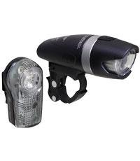 Planet Bike Blaze 1-Watt Headlight and Suplerflash Taillight Combination Bicycle Light Set.