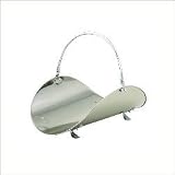 Outdoor Living : UniFlame 21 Inch Chrome Plated Woodbasket