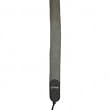 DiMarzio Cordura Guitar Strap with Leather Ends, Air Force Gray