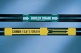 Pipe Marker,crude Oil,yellow,4inx 24in - BRADY
